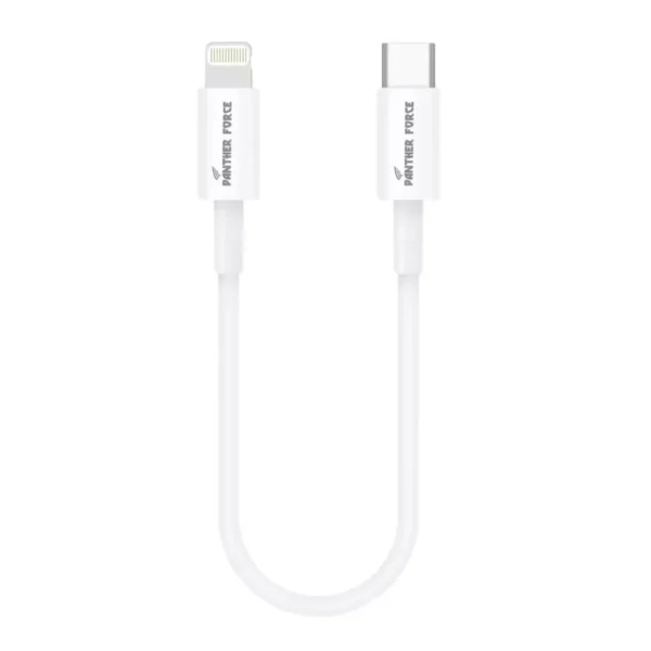 PANTHER FORCE 20CM DATA CABLE FOR USB-C TO APPLE CONNECTOR PF 286