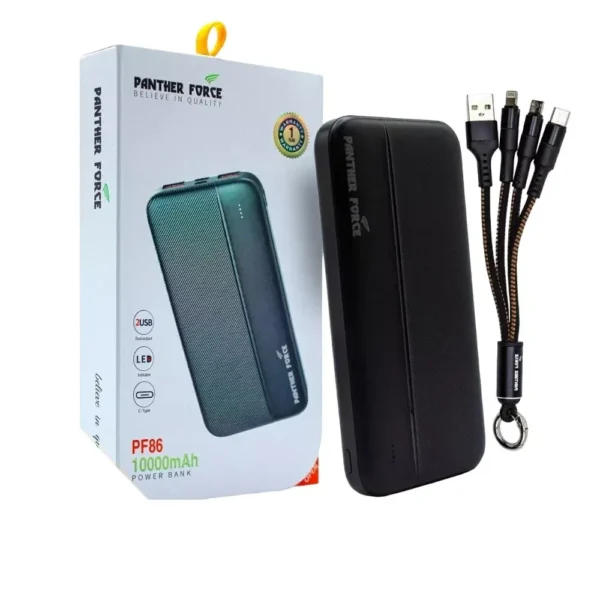 PANTHER FORCE 10000MAH POWER BANK PF 86