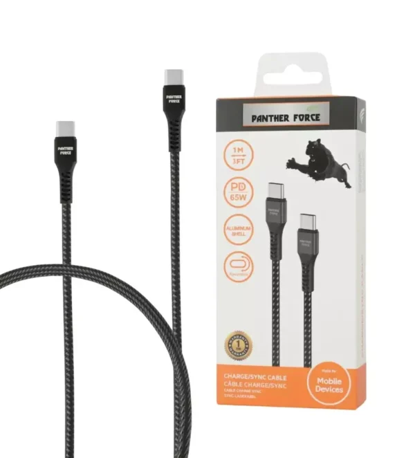 Panther Force 3A 1M Cable 3A 1M CABLE FOR TYPE-C - Image 4